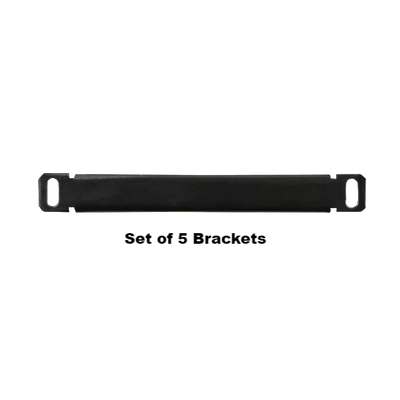 Retaining Brackets for Mini Cable Well Conference Table Box, set of 5
