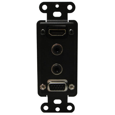 Altinex CNK-IP-212 1 HDMI, 1 VGA, 2 Audio Plate for Cable Nook System