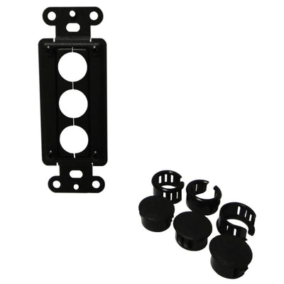 Altinex CNK-IP-215 3 Hole Grommet Plate for Cable Nook System