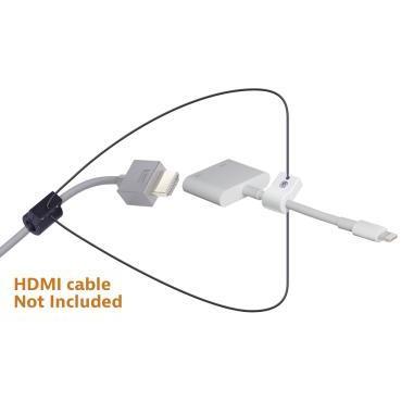 Liberty AV Digitalinx DL-AR324 HDMI Pigtail Adapter Ring with Lightning