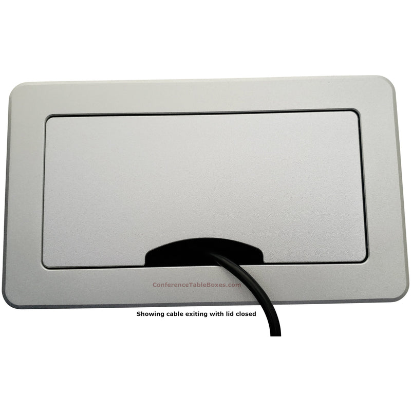 Kramer TBUS-6 Showing Cable Exit with Lid Closed