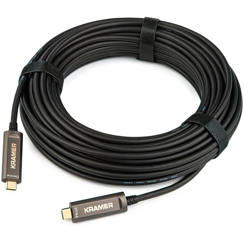 Kramer CP-AOCU31/CC-25 USB-C Gen-2 Optical Cable, 3.1 Rated - 25'