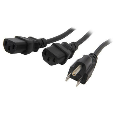 C-ACY/US 2 Power Outlet Cord for Custom TBUS Enclosure, 110V AC, 6ft