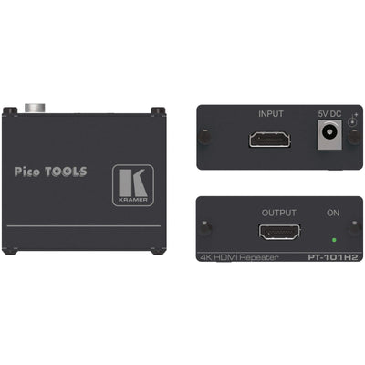Kramer PT-101H2 4K HDR HDMI Repeater with HDCP 2.2 Complaint - 33'