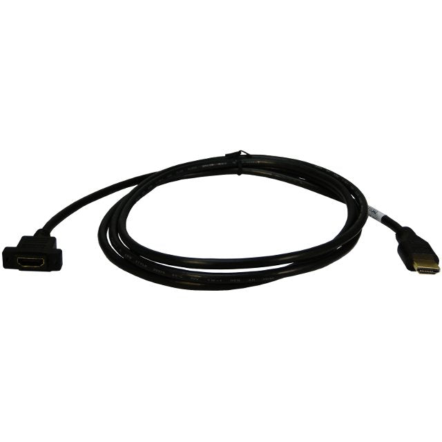 Altinex CM11342 D-Sub HDMI Female to HDMI Male, 6' Snap-In, Black