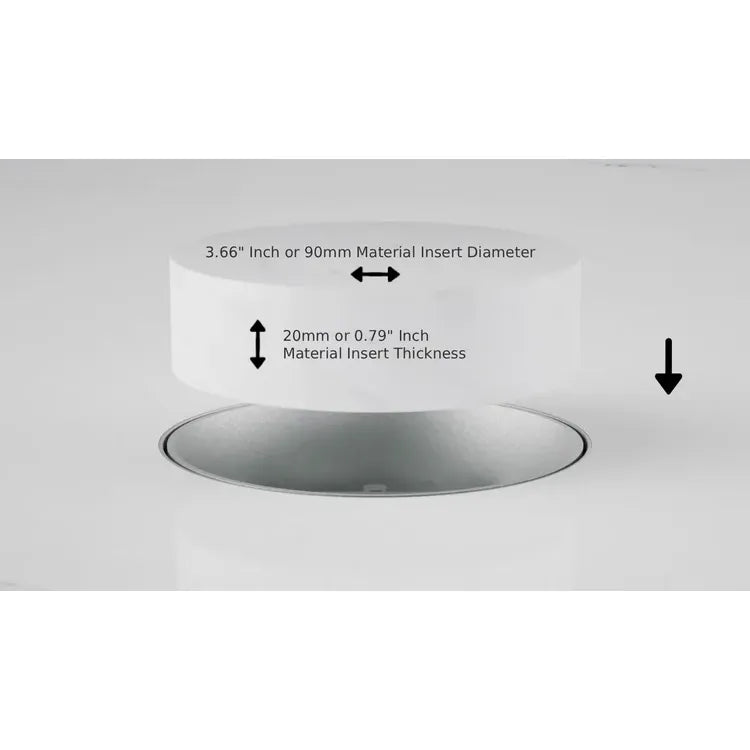 Point Pod Connect Silver, Motorized Pop Up Power and Charging USB