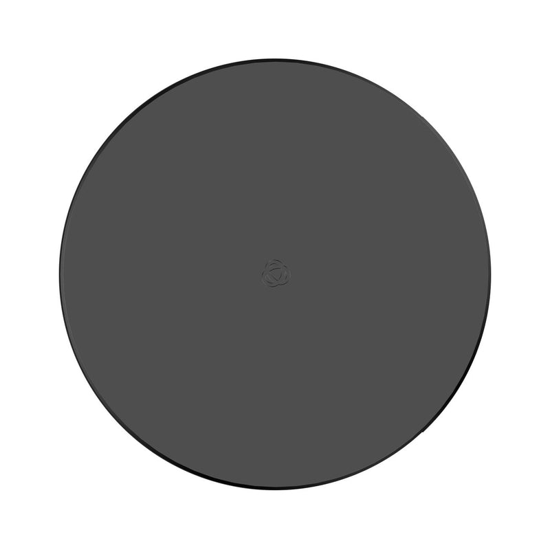 Table Box Round Kramer T-IN2-RND2-B1 Round Table Box with Lid, 2 Power, 3 Holes, Black ...