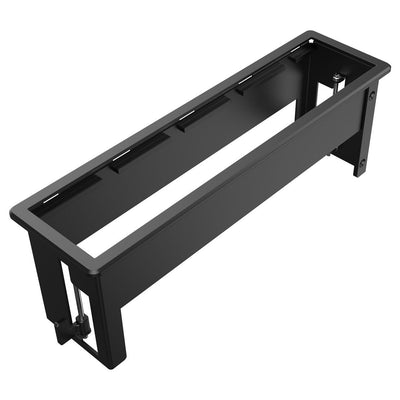 Kramer T-IN4-REC1(B) Empty Conference Table Surface Mount Box, 4 Module, Black