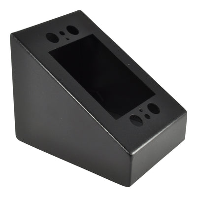 FSR DSKB-1G Table Surface Mount Box, 1 Gang, Black