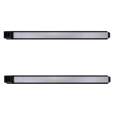 FSR Smart-Way Floor Power Raceway - 2 Pack, 2 Decora 15 Amp, 6' Each - Aluminum