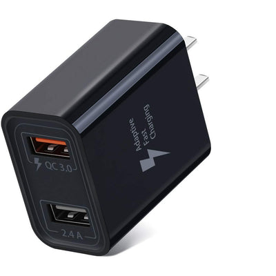 3.0 USB 2 Port Wall Charger