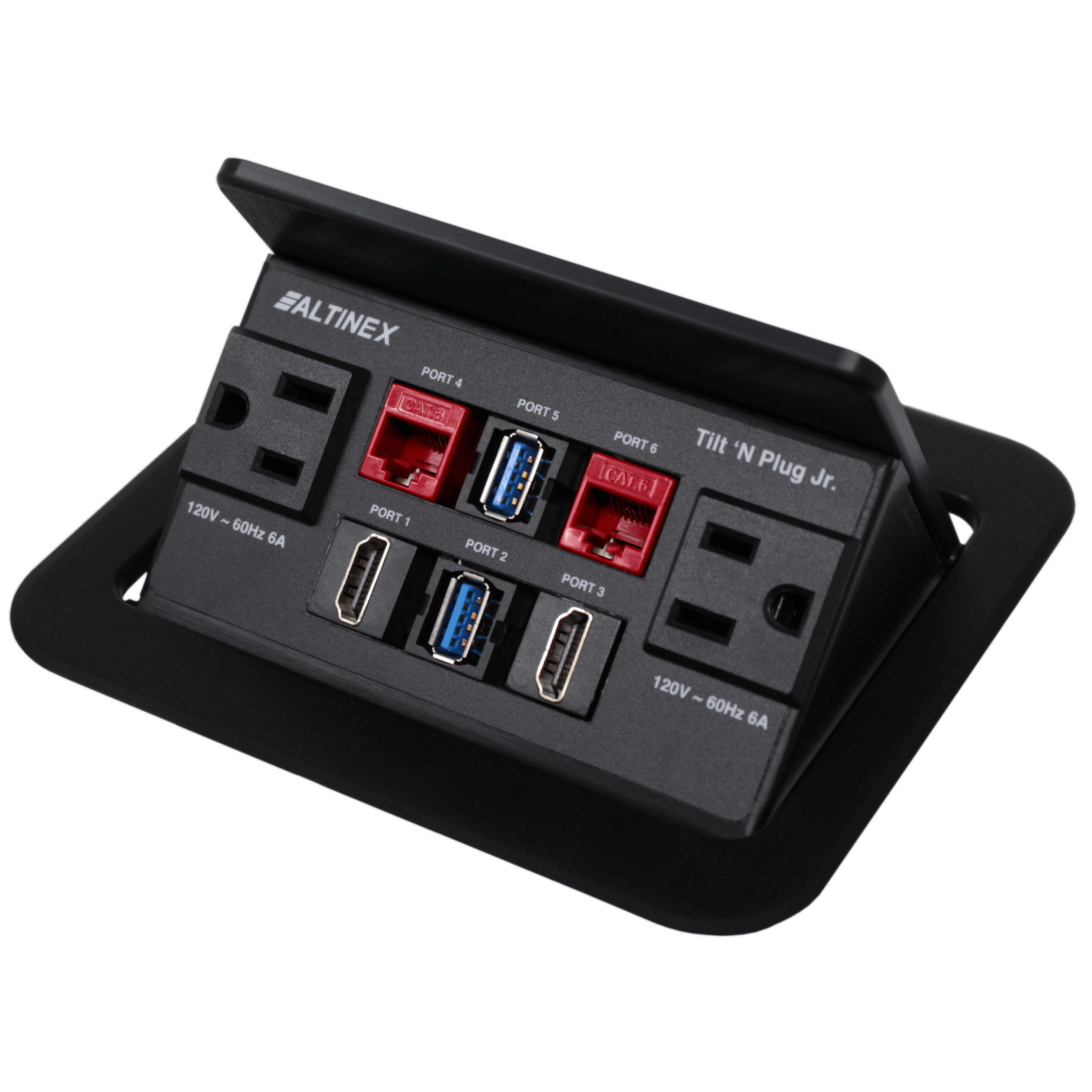 Altinex TNP327 Pop Up Conference Table Connectivity Power AV Box Altinex TNP327 Pop Up Conference Table Connectivity Power AV Box