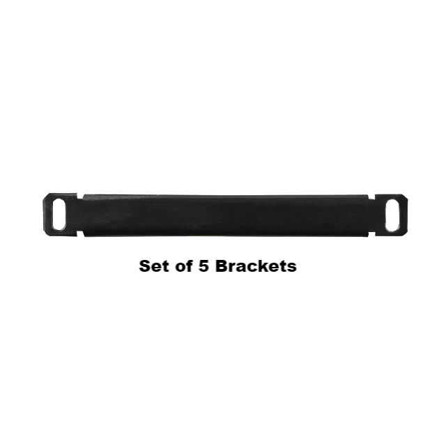 Retaining Brackets for Mini Cable Well Conference Table Box, set of 5