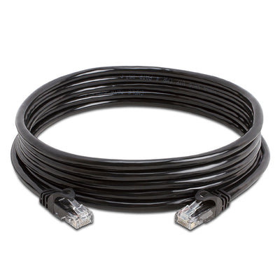 Cat6 Ethernet Cable, 10-Gigabit, 550MHz, black, 10ft