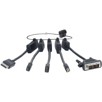 LIberty AV Digitalinx DL-ADR HDMI Pigtail Adapter Ring, Micro & Mini HDMI, DP & Mini DP, DVI
