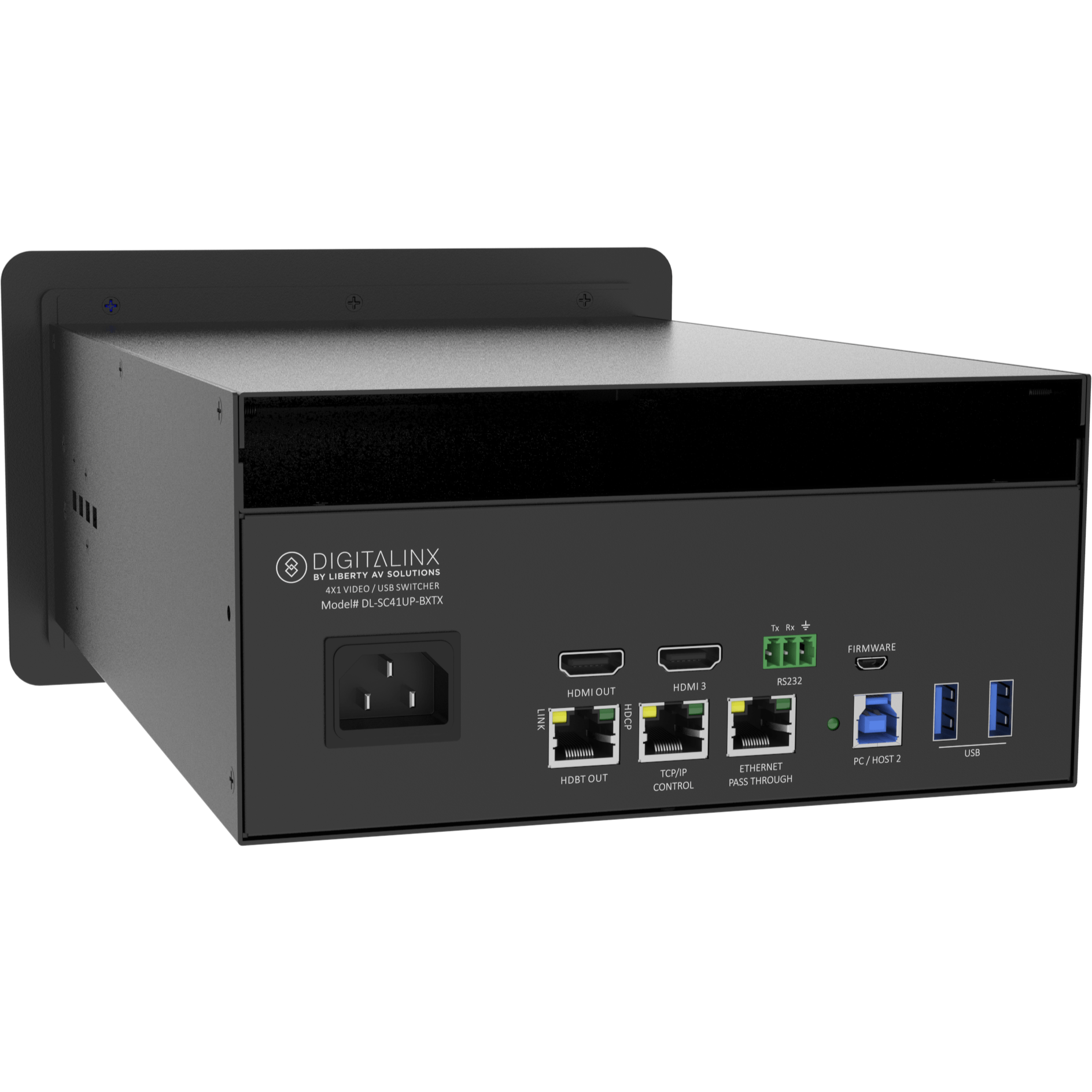 4x1 VC Collaboration Table Box Extender & Auto Switcher, 3 HDMI, 1