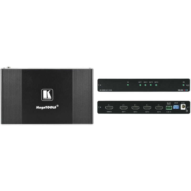 Kramer VM-4H2 1:4 4K HDMI Distribution Amplifier