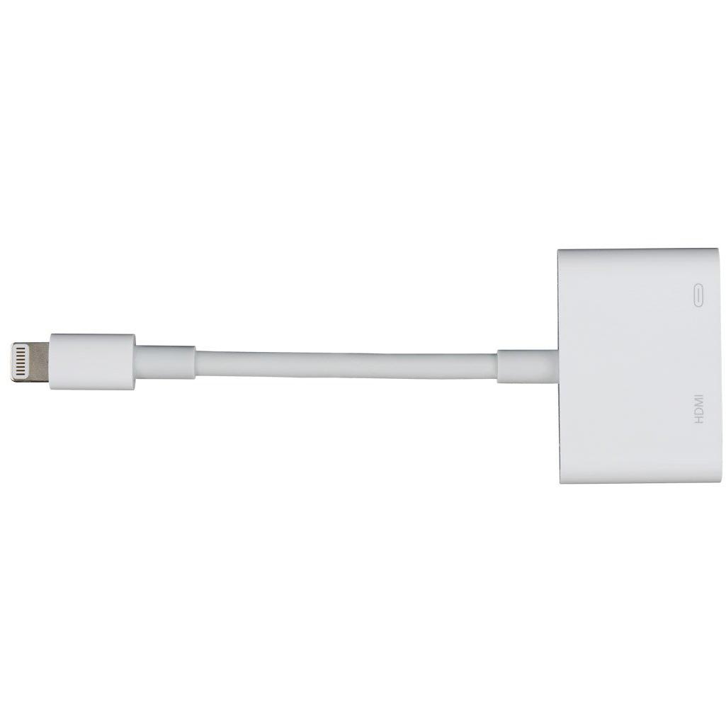 Adaptador cable LIGHTNING a HDMI + LIGHTNING