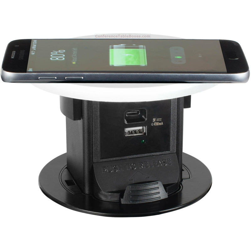 Lew PUR-RWT-2USB Wireless Charging