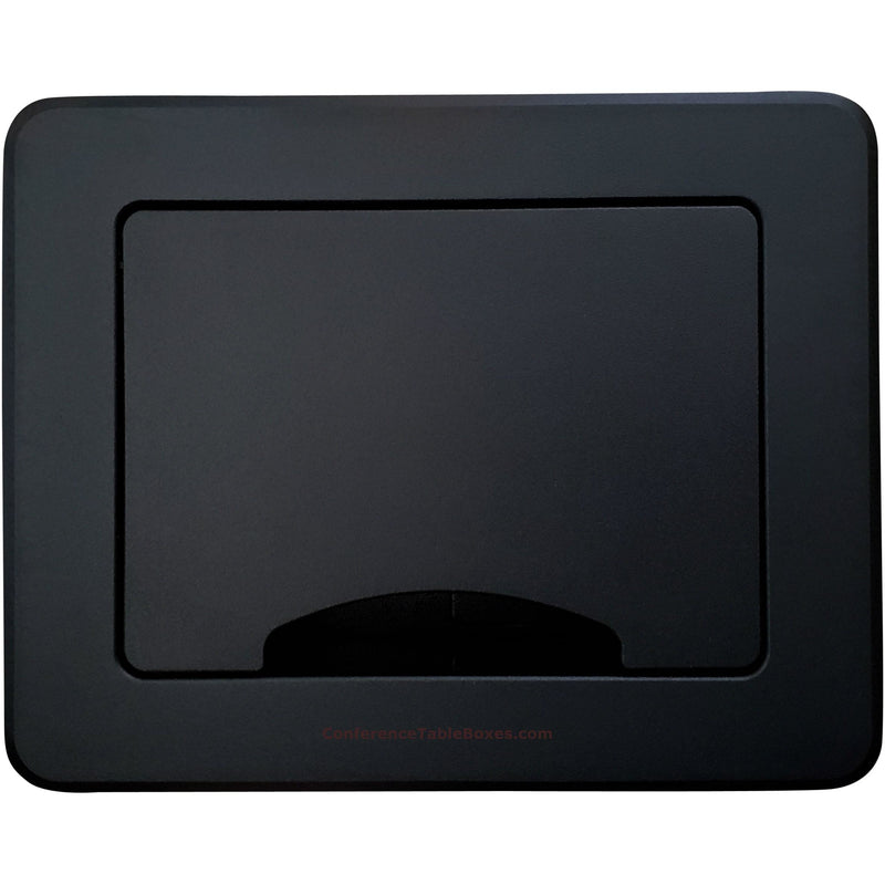 Kramer TBUS-5-B1 Cable Well Table Box with 1 Power and 1 HDMI - Black ...