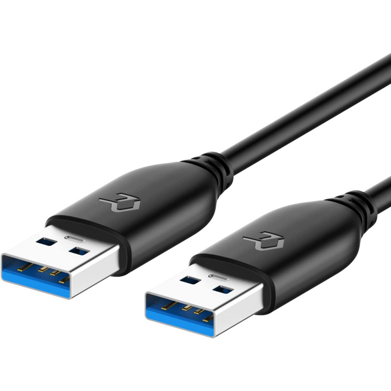 USB 3.0 Cable, USB to USB Cable, Male to Male Connectors, 3ft