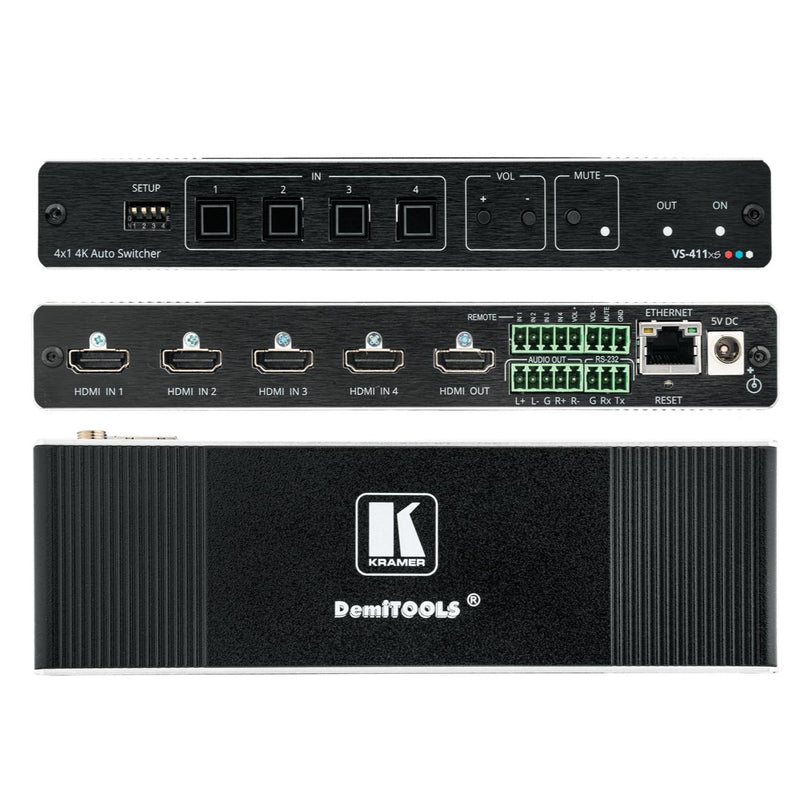 Kramer VS-411XS 4x1 HDMI Intelligent Auto Switcher