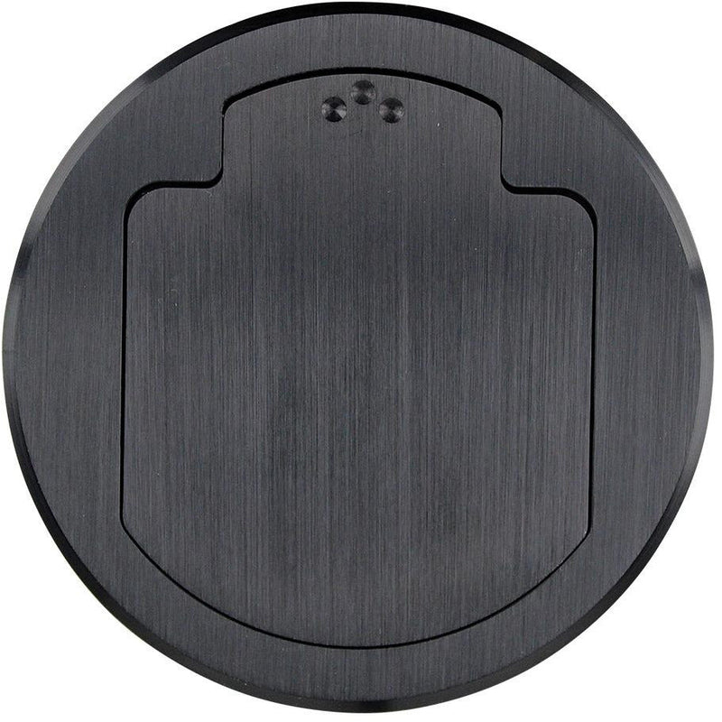 Showing black closed lid