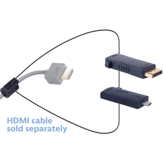 Liberty AV Digitalinx DL-AR7291 HDMI 4K Adapter Ring, Convert From DisplayPort USB-C