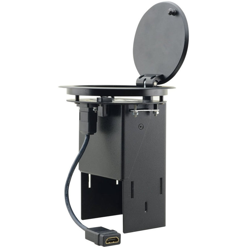 Kramer RTBUS-24 in Black, Entire Unit, Lid Open