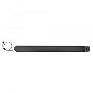 FSR Smart-Way Floor Power Raceway - 6' Stick, 2 Duplex Power, 15A - Gr ...