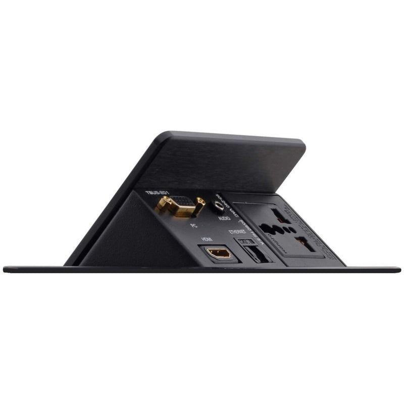 Kramer TBUS-201 Universal Power Socket Table Pop Up Box - Black
